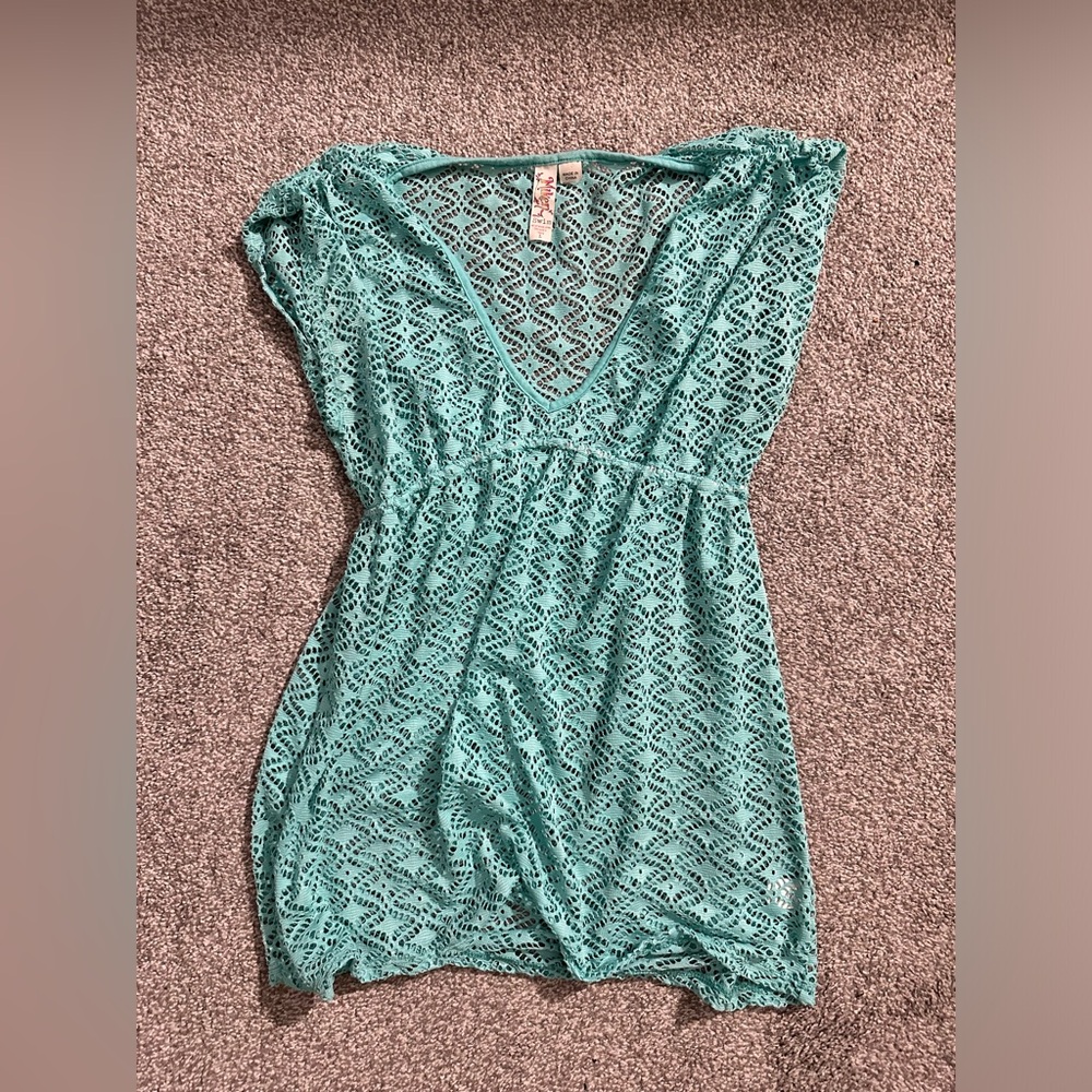 Miken Women’s Green Bathing suit Coverup